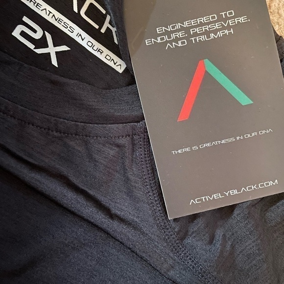 ACTIVELY Black Men's GREATNESS Performance Shirt - Picture 9 of 11